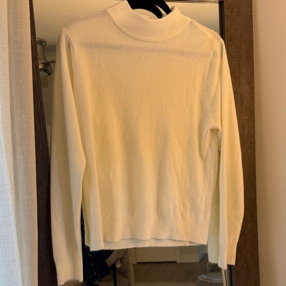 Elegant Cream Women's Sweater